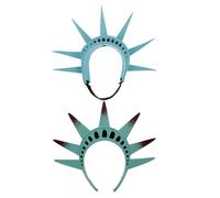 2 Pcs Cerchietto Statua Della Libertà Costume Da Turista Lady Liberty