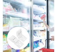 2 Pcs Cerniera Per Frigorifero in Plastica Riparazione Della Porta