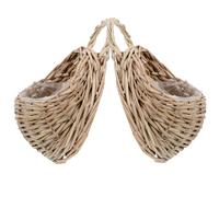 2 Pcs Cesta Porta Fiori Da Parete Cestino Sospeso Appendere Al Muro