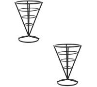 2 PCS Cestello Per Friggere Cesto Di Patatine Titolare Pazzi Francesi