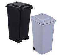 2 Pcs Cestino Dei Rifiuti Da Scrivania Piccolo Bidone Della Spazzatura