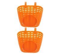2 Pcs Cestino Di Plastica Per Bicicletta Anteriore Contenitore Bambini Della