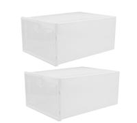 2 Pcs Cestino Per La Conservazione Delle Scarpe Contenitori Di Stoccaggio