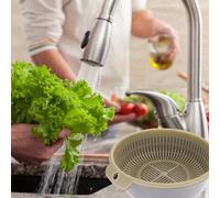 2 Pcs Cesto Per Il Lavaggio Delle Verdure Filtro Vegetale Della Frutta