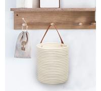 2 Pcs Cesto Portaoggetti Sospeso Cestino Da Appendere Al Muro Parete