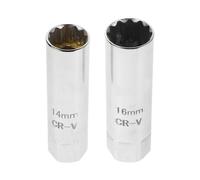 2 PCS Chiave Svitacandela Candele Strumenti Automobilistici Presa Della