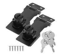 2 Pcs Chiavistello Della Porta Blocca Serratura Dell'armadio Blocco Dei Bulloni