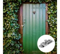 2 Pcs Chiavistello Scorrevole Blocca Porta Serratura Con Barilotto