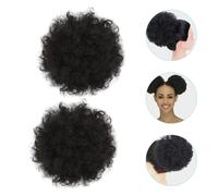 2 Pcs Chignon Per Capelli Clip Extension Accessori Donna Fermaglio