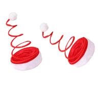 2 PCS Christmas Spring Hat Festival Party Hat Ornaments Cappello di Natale