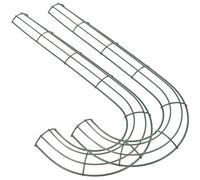 2 Pcs Christmas Wreath Cornice Per Ghirlande Floreali Della Corona Di Fiori