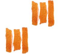 2 PCS Cibo Fritto Artificiale Fast Food Giocattolo Finto Realistico