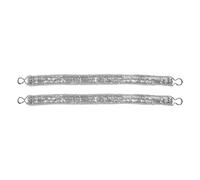 2 Pcs Cintura Elastica Con Paillettes Vita Per Feste Discoteca Natalizia