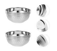 2 Pcs Ciotola Insalata Insalatiera Da Cucina Acciaio Inossidabile