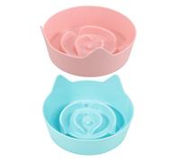 2 Pcs Ciotola Per L'alimentazione Del Gatto Il Cibo Dei Cuccioli