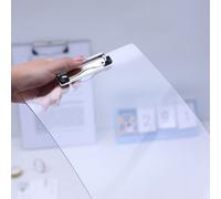 2 Pcs Clip Per Documenti Cartella Portadocumenti Appunti Portatili