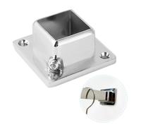 2 Pcs Clothes Hanging Support for Wardrobe Pole Portacanne Da Appendere