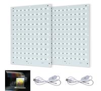 2 PCS CMYK Lithophane LED Backlight Board Kit Compatible with Bambulab A1/A1 mini Combo/P1P/P1S/X1C/X1E AMS Stampante 3D per Scheda Luminosa del Modello Fotografico Stampato 3D