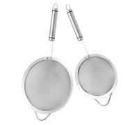 2 Pcs Colino Acciaio Inox Setaccio Da Cucina Mesh Di Filtro Rete