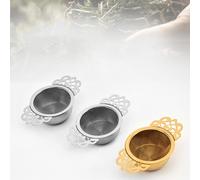 2 Pcs Colino Da Tè Acciaio Inossidabile Per Sfuso Filtro Del Infusore