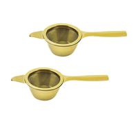 2 Pcs Colino Da Tè Metallo Infusore Per Il Filtro Acciaio Inossidabile