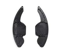 2 Pcs Compatibile Con Per A3 8V 2013 2014 2015 2016 2017 2018 2019 2020 In Fibra Di Carbonio Auto Volante Shift Paddle Copertura Di Estensione Pagaia Del Cambio Volante