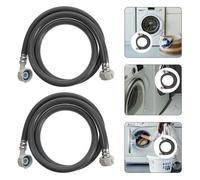 2 Pcs Connettore Di Lavatrice in Plastica Tubo Carico Lavastoviglie