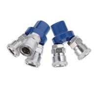 2 Pcs Connettore Pneumatico Raccordi Dell'aria Collegamento Rapido