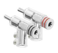 2 Pcs Connettori A Banana Per Amplificatori Terminale Amplificatore Spina