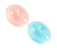 2 Pcs Contenitore Alimenti Conservazione Dei Bagel Per La Del Pane Custode