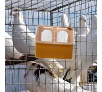 2 Pcs Contenitore Per La Conservazione Della Frutta Porta Cibo Gabbia Uccelli