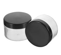 2 Pcs Contenitore Per Polvere Sciolta Barattolo Plastica Coperchio Il Lievito