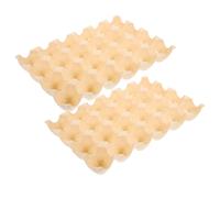 2 Pcs Contenitore Per Uova Riutilizzabile Vassoio La Conservazione Delle
