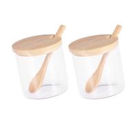 2 Pcs Contenitori Di Condimento Coperchi Barattoli Spezie Da Cucina