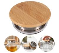 2 Pcs Coperchio Caraffa Succo in Acciaio Inossidabile Con Scarico