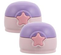 2 Pcs Coperchio Con Cannuccia Bottiglia D'acqua Tappo Di Ricambio