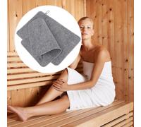 2 Pcs Coperta Sauna Tappetino Accessori Bagni Turchi Cuscino Seduta