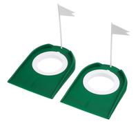 2 Pcs Coppa Del Buco Golf Accessori Per L'allenamento Aiuto Il Putting Nel