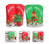 2 Pcs Copri Schienale Sedia Pranzo Copertura Della Coperture Vacanze