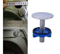 2 Pcs Copriforo Lavello Inox Coperchio Lavabo Bagno Tappo Acciaio