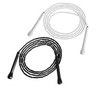 2 PCS Corda Professionale per Saltare con Perline, Corda per Saltare | 2.8M Regolabile, Jump Rope con Impugnature Infrangibili e Perline Antiurto Infrangibili per un Allenamento Fitness Migliore