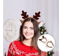 2 Pcs Corna Renna Cerchietto Copricapo Di Halloween Banca Renne Antlers