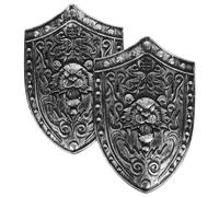2 Pcs Costume Da Cavaliere Scudo Giocattolo Per Bambini Fai Finta Il Gioco