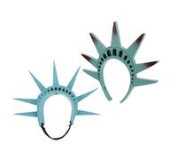 2 Pcs Costume Da Turista Cerchietto Statua Della Libertà Lady Liberty