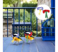 2 Pcs Cravatta Per Uccelli Domestici Pappagalli Si Vestono Collari Animali