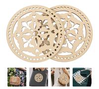 2 Pcs Crochet Basket Base for Bag Making Basi Per Borse All'uncinetto Borsa