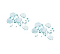 2 PCS Cubetti Di Ghiaccio Simulati Finti Arredamento Mini Iceberg