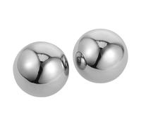 2 Pcs Cubi Metallo Ghiaccio Cubetti Di Riutilizzabili Per Bevande Palla