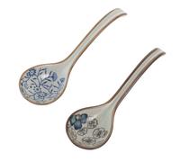 2 Pcs Cucchiai Minestra Cucchiaio Di Ceramica Da Portata Per Riso