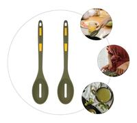 2 Pcs Cucchiaio Da Cucina Scolapasta Servire Il Utensili Servizio Al Silicone